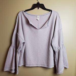 Free people top size large blush pink